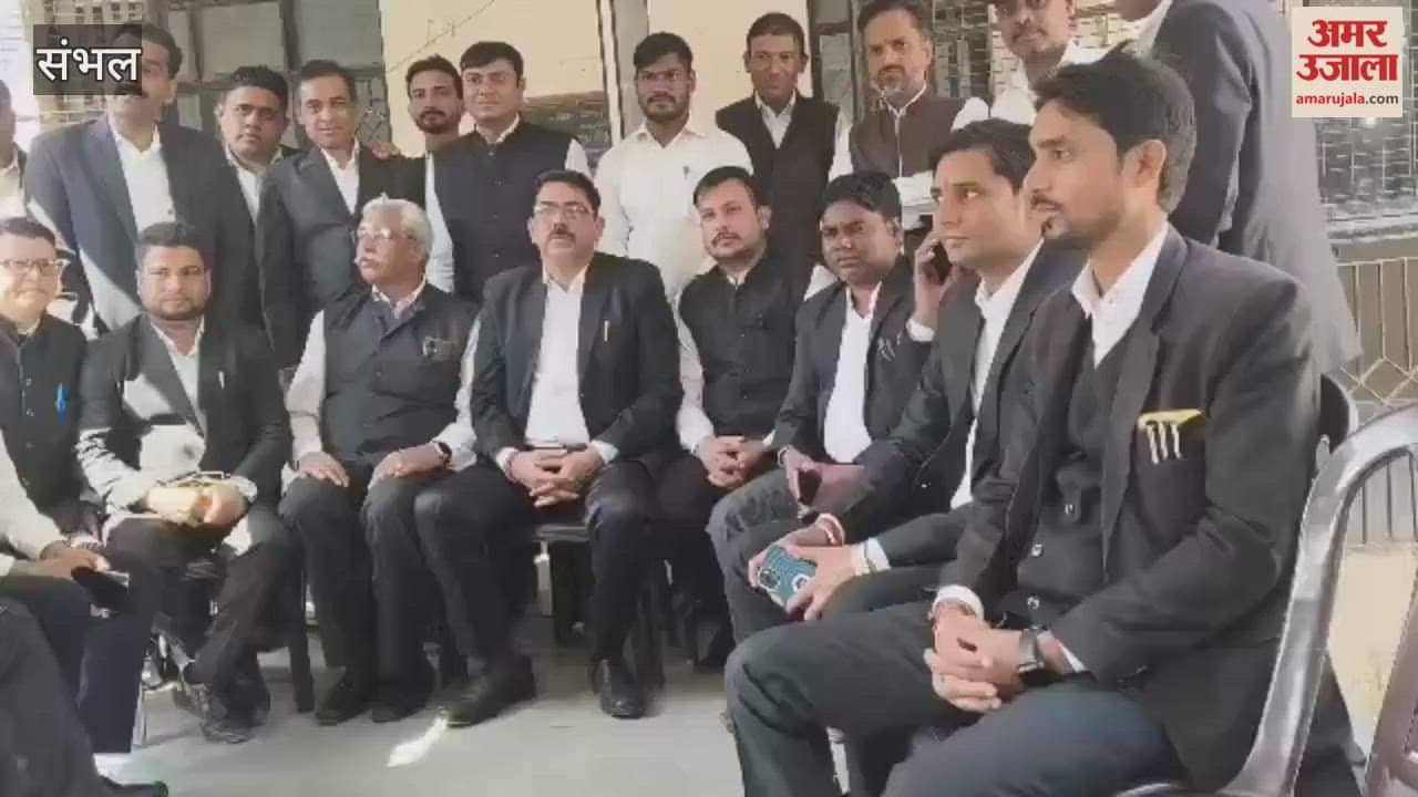 Lawyers staged a sit-in protest after a case was filed against a fellow lawyer