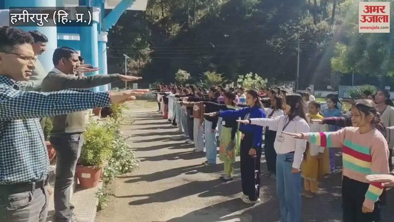 Hamirpur Principal Dr Vijay Thakur said students should be aware of road safety