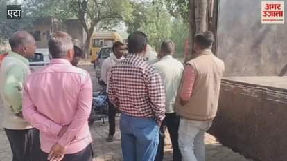 Nilgai fell into canal