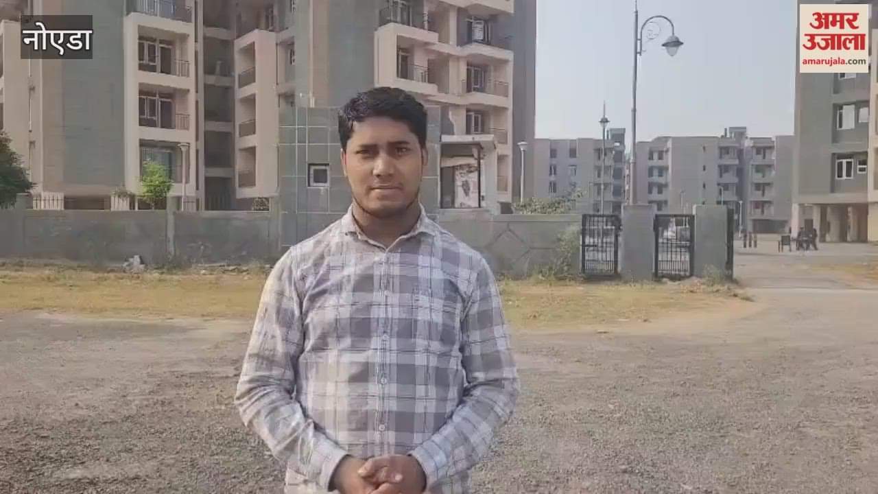 Yamuna Authority flats lie abandoned due to poor road conditions and chaos.