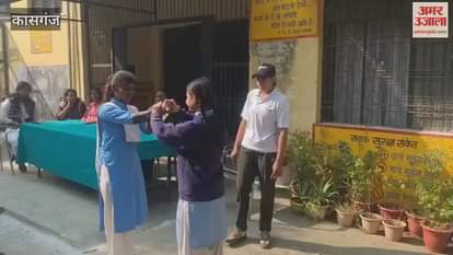 Girls learn self-defense techniques at Government High School