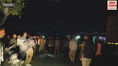 Sirmour A speeding truck crushed a 32-year-old bike rider killing him on the spot