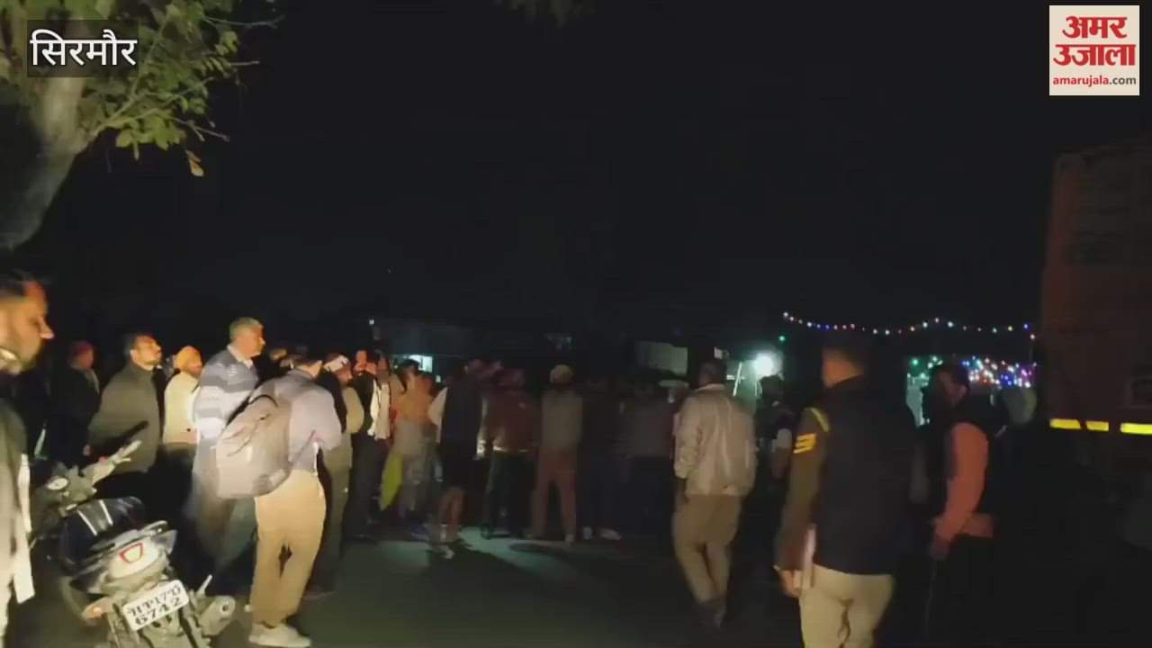 Sirmour A speeding truck crushed a 32-year-old bike rider killing him on the spot