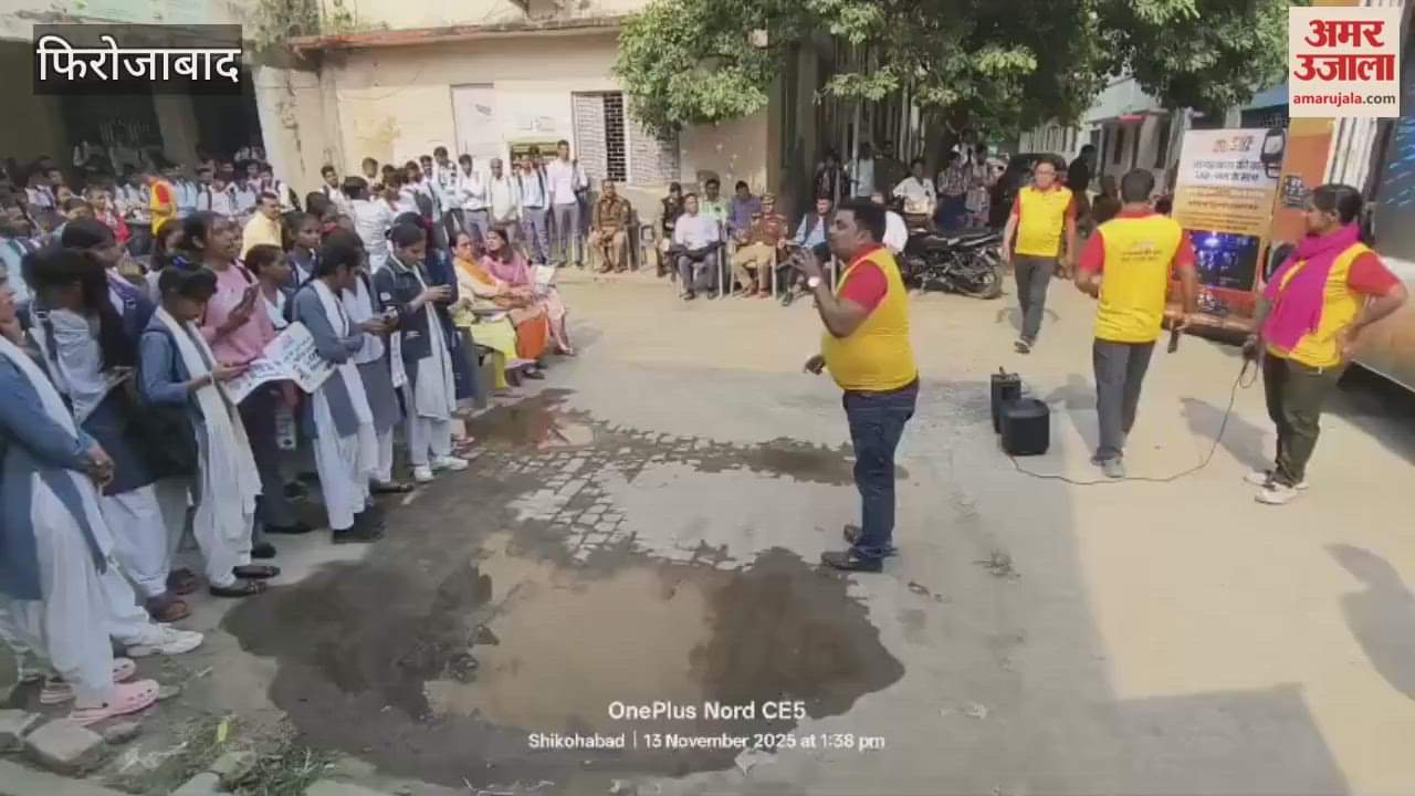 Firozabad Police Spreads Road Safety Awareness Through Street Play During Traffic Month
