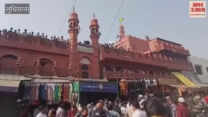 Muslim community protests against terrorism outside Ludhiana Jama Masjid
