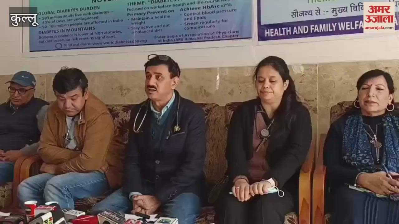 Kullu One in nine people is affected by diabetes with the 20 to 79 age group most affected