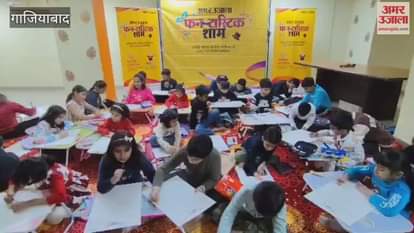 Fantastic evening program at Express Garden Society in Ghaziabad