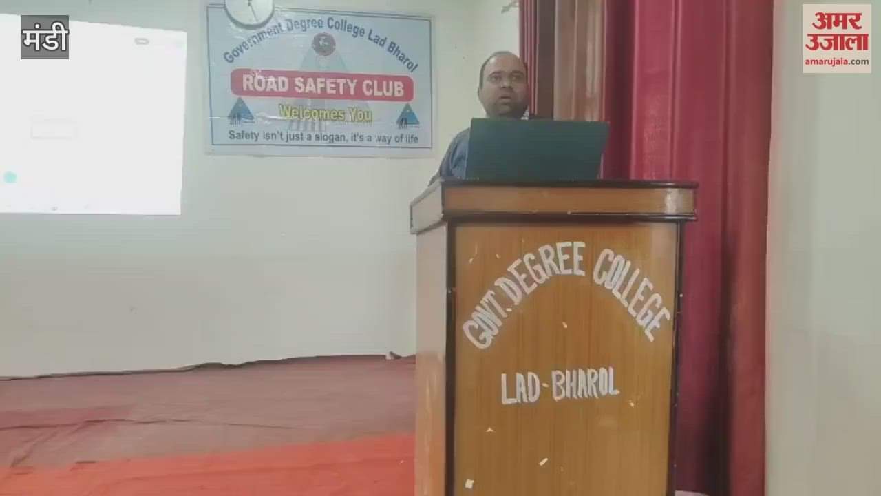 Mandi Oath taking ceremony and workshop on road safety organised at Ladbharol College
