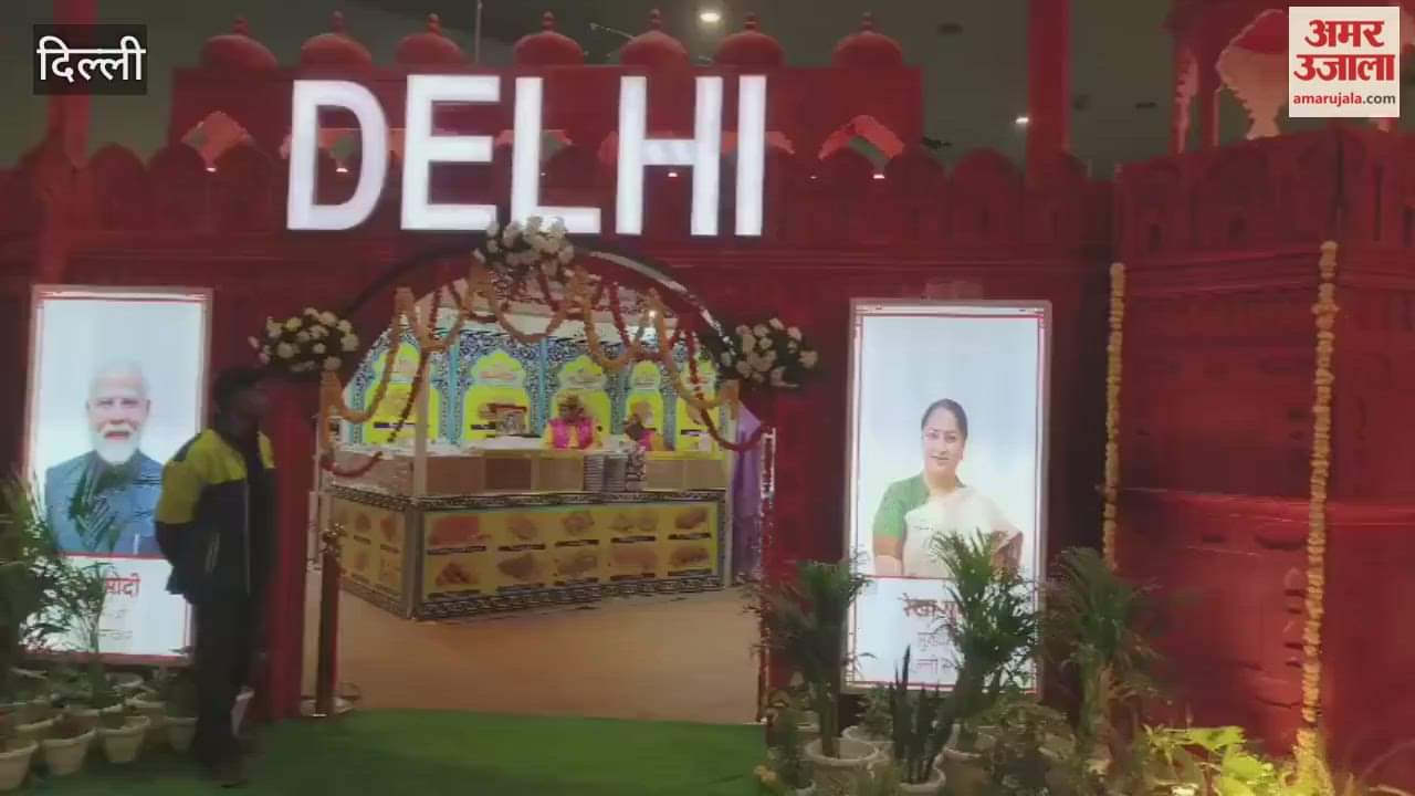 Delhi Pavilion is attracting people in trade fair organized in Bharat Mandapam