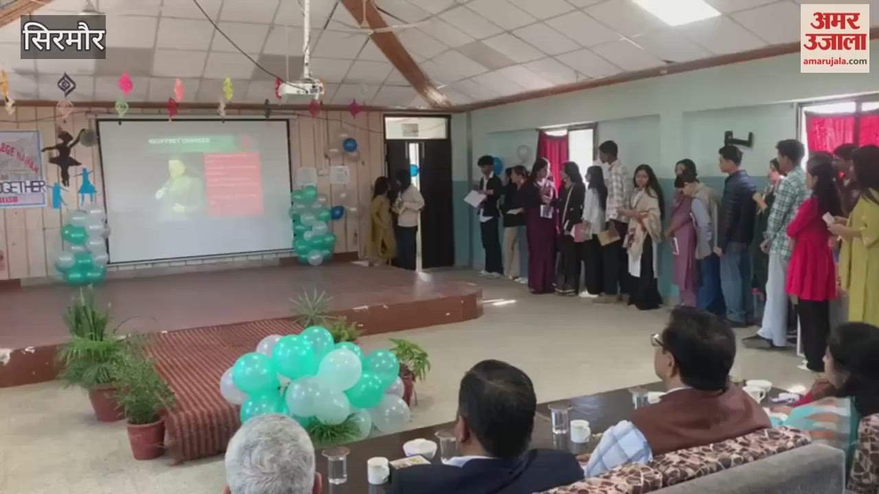 Sirmour English department organised activities in Nahan College