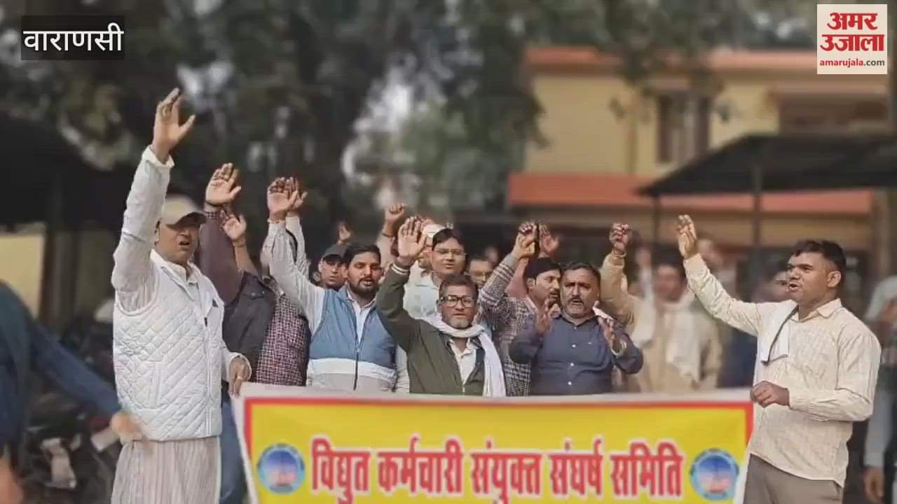 Protest against retrenchment of contract workers in Electricity Corporation