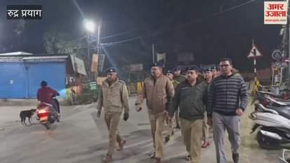 Police on alert in Rudraprayag after Delhi blast, flag march carried out, intensive checking campaign underway