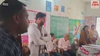 Meerut: Education is the most powerful tool for women empowerment, poster competition organized in Government Inter College