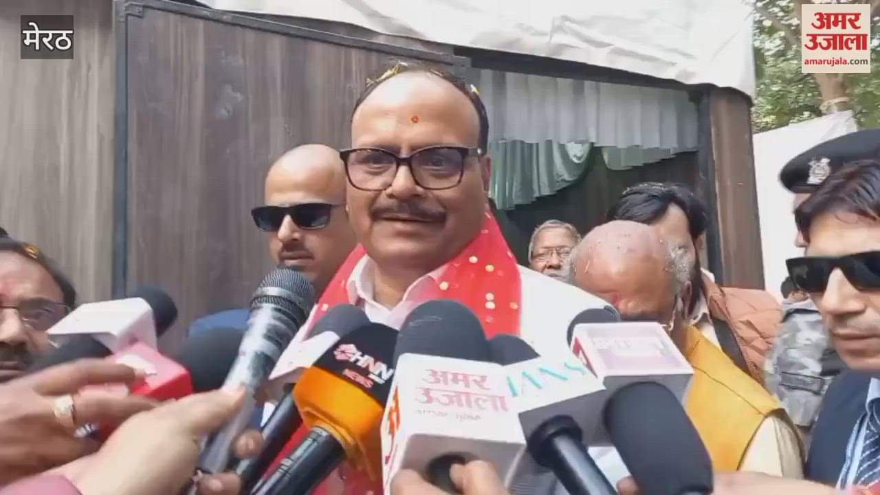 Deputy CM Brijesh Pathak reached Meerut, participated in the Ekta Yatra, said – BJP will win with a huge majority in Bihar