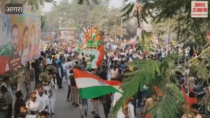 World Cup winner Deepti Sharma receives grand welcome in Agra