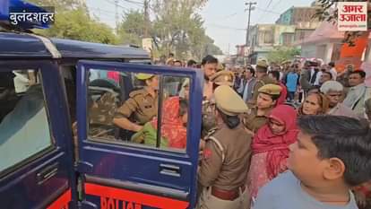 Policemen took woman before DIG inspection in Bulandshahr