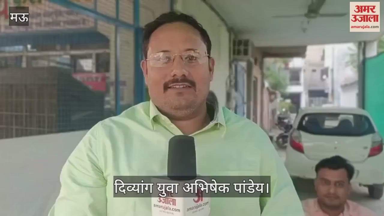 Divyang Abhishek is spreading awareness by wearing a helmet while riding a tricycle