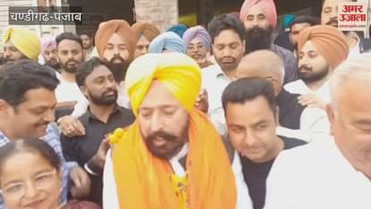 Laddus distributed in Fatehgarh Sahib on AAP's victory in Tarn Taran