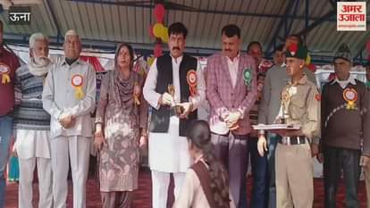 Una Annual function organised in Dhamandari and Badoli schools