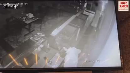 Thieves enter hotel a few steps away from police station in Lalitpur, caught on CCTV