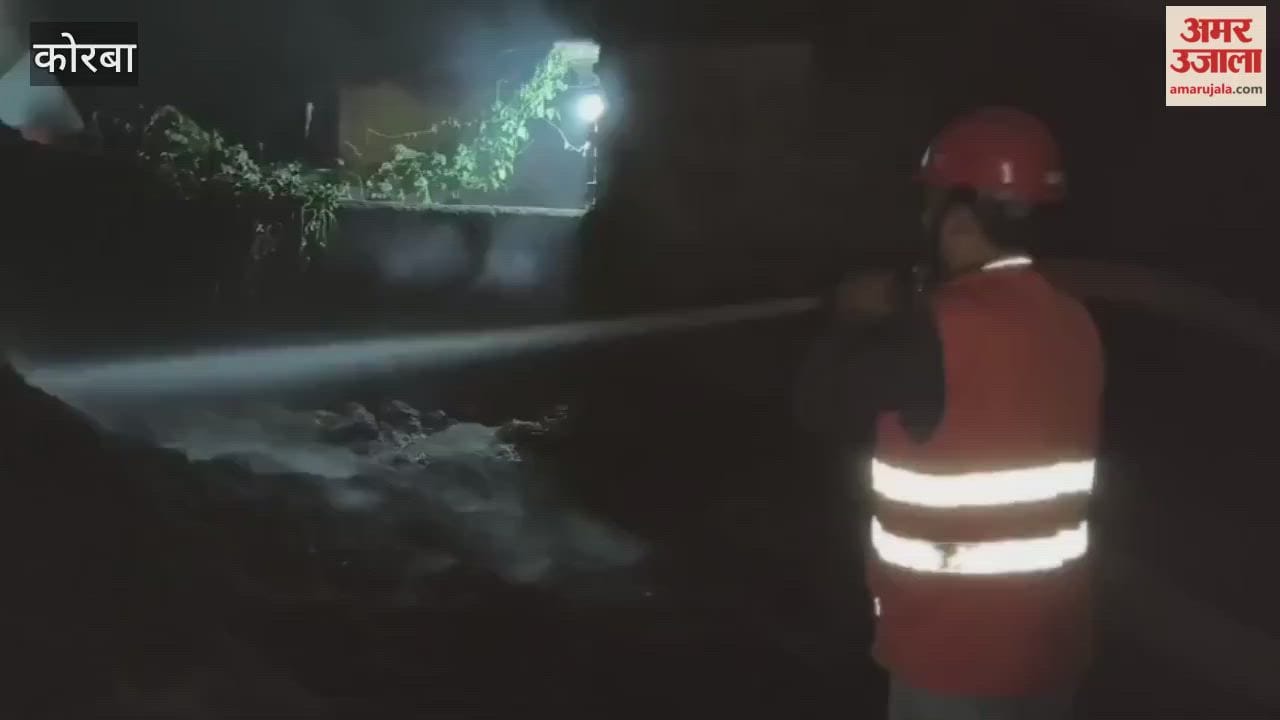 Korba Fire: A massive fire broke out at Paravat near Reiki Chowk, causing panic in the village after the incident.