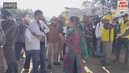 Earthquake mock drill conducted in coordination with various departments in Almora