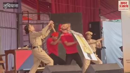 Skit presented at the Inter College Youth Festival at Punjab Agricultural University, Ludhiana