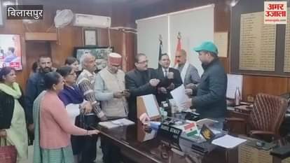 Bilaspur Vishwa Hindu Parishad officials sent a memorandum to the Governor to stop anarchic activities