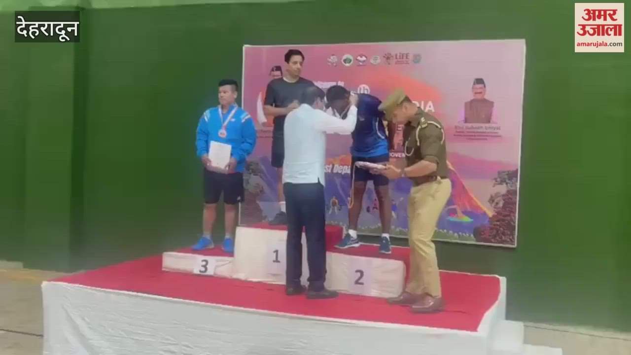 All India Forest Sports Competition: Deepchandra Pandey of Uttarakhand won the Men Veteran gold medal