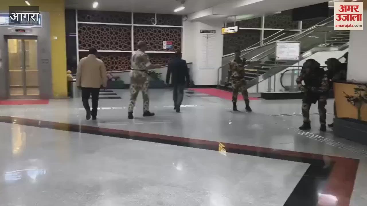 Anti-terrorist mock drill organised in Agra Metro