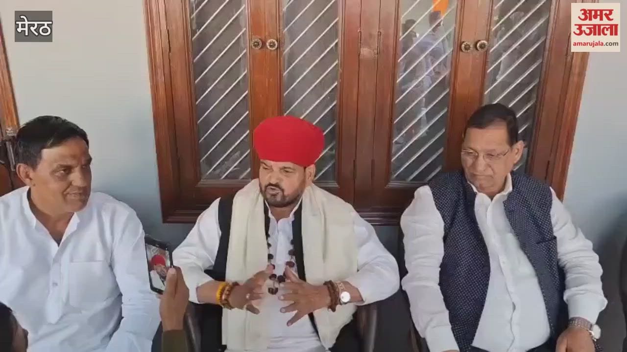 Meerut: Former Wrestling Association president Brijbhushan Singh said, Terrorists are panicking and carrying out heinous acts.