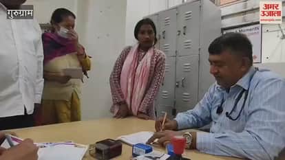 Number of patients in hospital increased due to polluted air in Gurugram