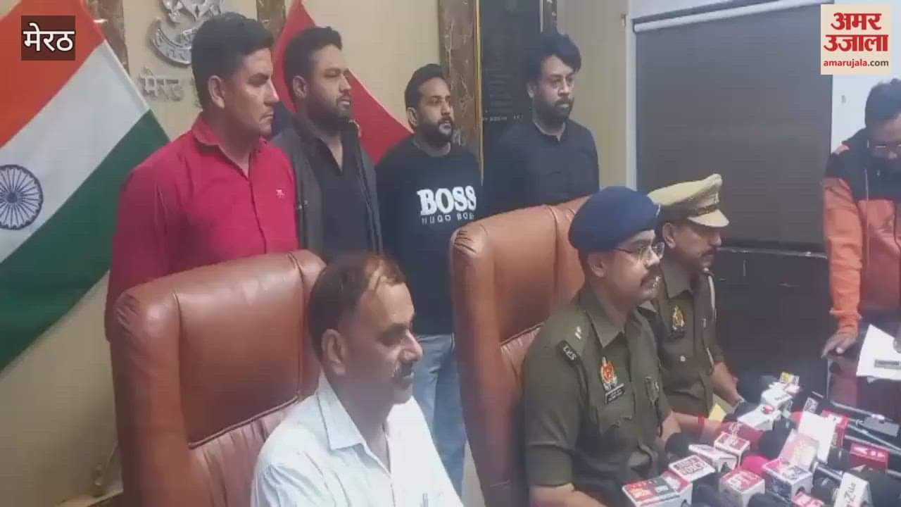Meerut: Police bust illegal pistol manufacturing factory in Sardhana, several detained
