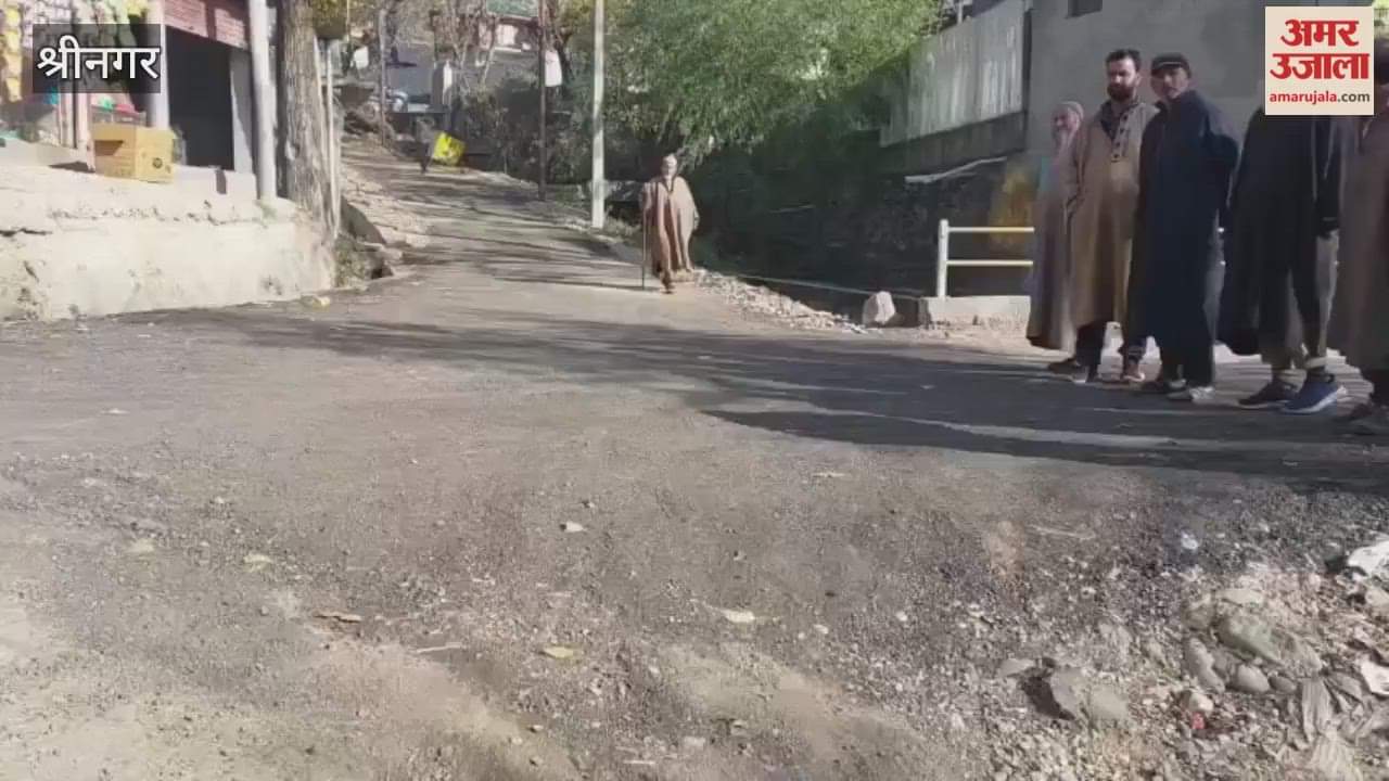 Newly Macadamized Road in Ganderbal’s Yarmuqam Develops Damage, Residents Allege Poor Workmanship