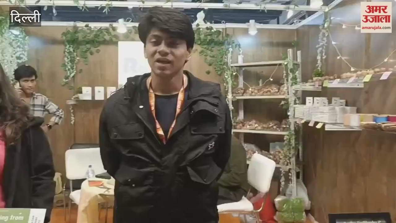 Root Theory eco-friendly and attractive stall at Delhi Trade Fair