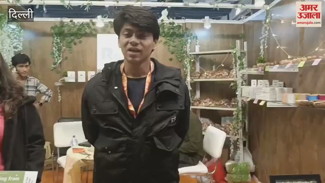 Root Theory eco-friendly and attractive stall at Delhi Trade Fair
