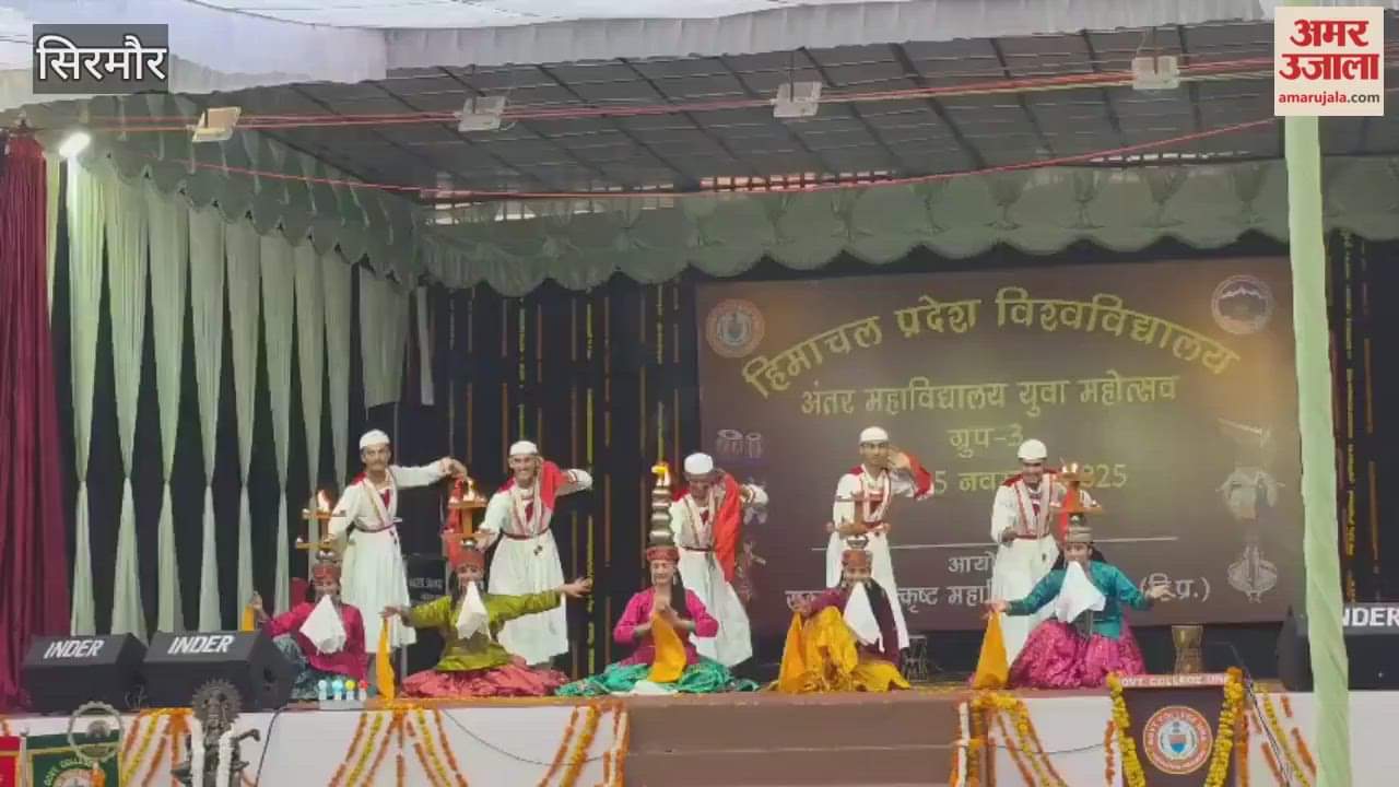 Sirmour Nahan College shines in State University Youth Festival Group-3