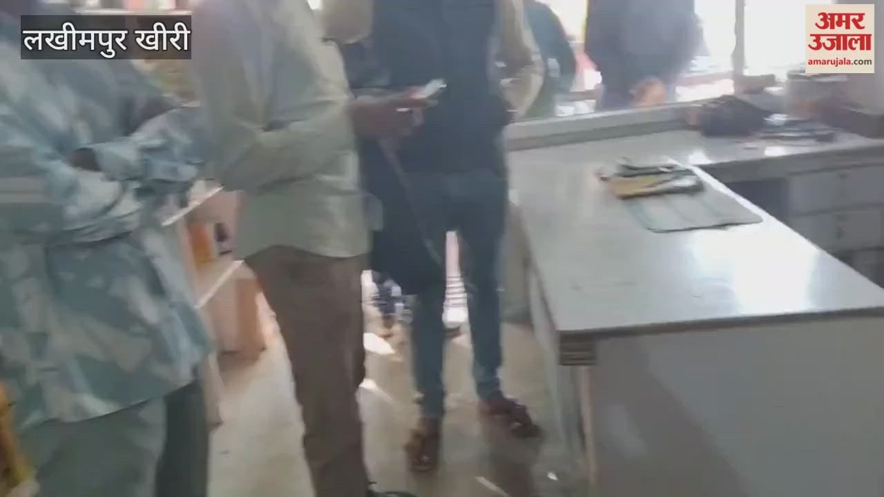 Criminals took a medical store owner hostage and looted cash and jewellery