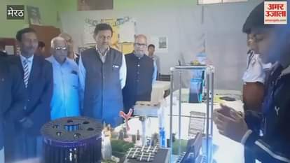 Meerut: Models presented in the Indian Science Fair