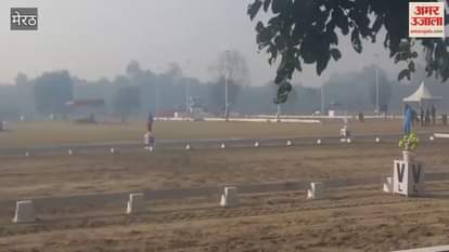 Meerut: Horse riding competition at RVC