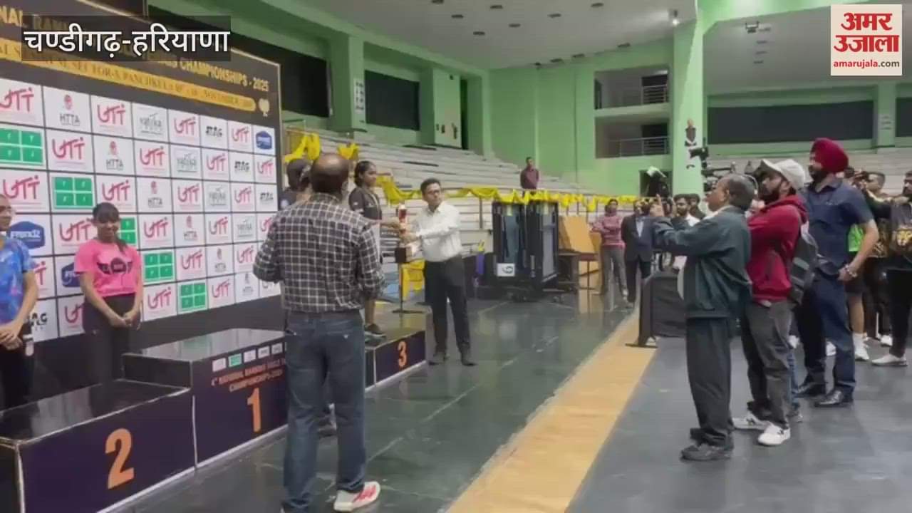 MP Kartikeya Sharma inaugurated the National Ranking Table Tennis Championship.