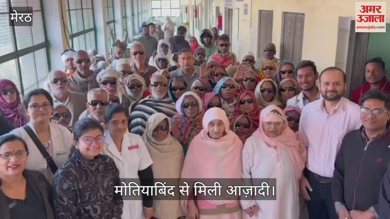 168 patients underwent successful cataract surgery at the medical college.