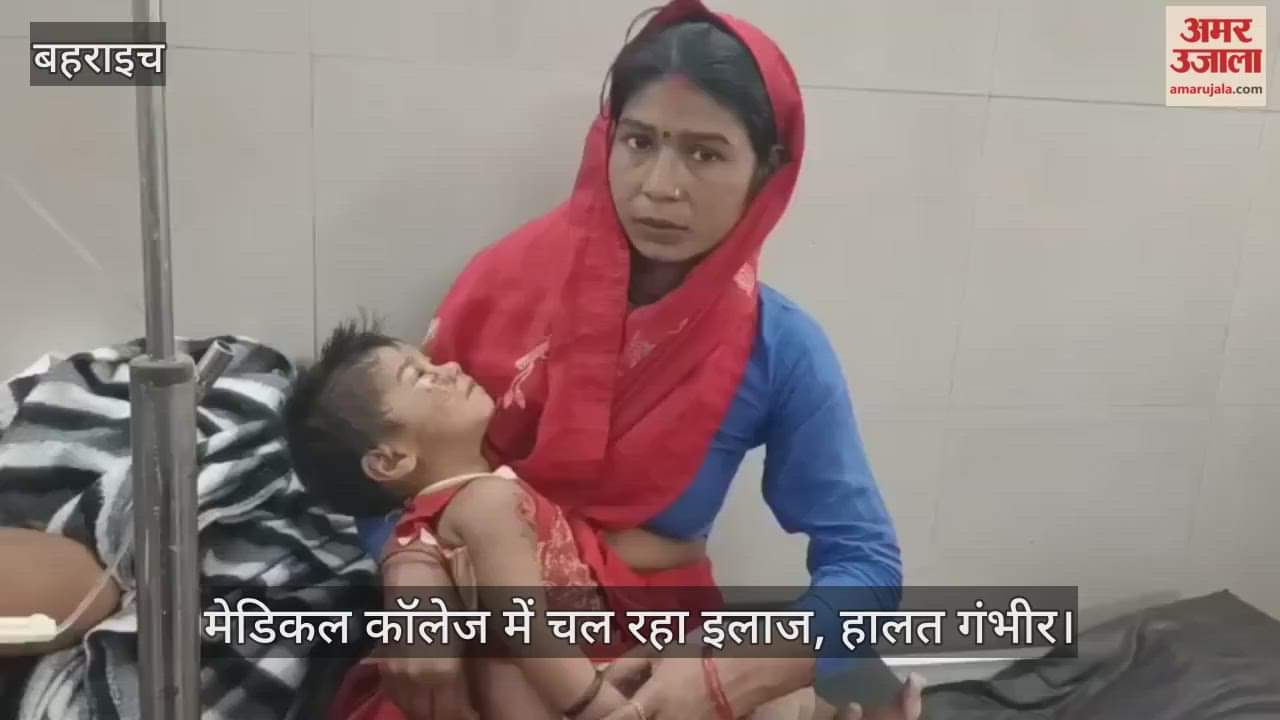 VIDEO: घर के बाहर खेल रही मासूम पर कुत्ते ने किया हमला , मेडिकल कॉलेज में चल रहा इलाज, हालत गंभीर