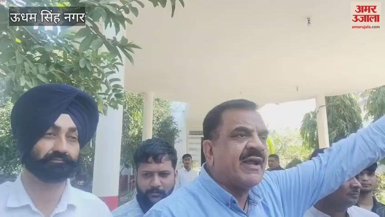 Former MLA Rajkumar Thukral got angry over not allotting shops to commission agents in rudrapur