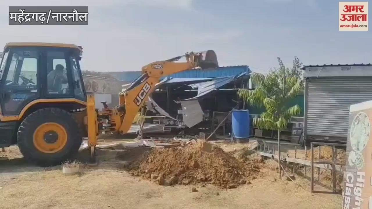 Following the Nangal Chaudhary toll plaza incident in Narnaul, NHAI took major action, using JCBs on illegal kiosks