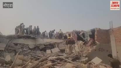 Roof of under-construction house collapses in Greater Noida
