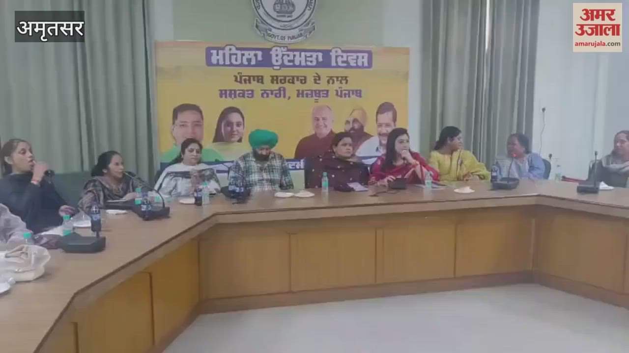 Women's Wing of Aam Aadmi Party celebrated Women Entrepreneurship Day in Amritsar