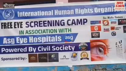 Free Eye Check-Up Camp Held at Banyari Hajin