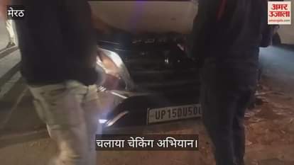 Under Traffic Month-2025, SP Traffic conducted checking campaign, many vehicles were seized.