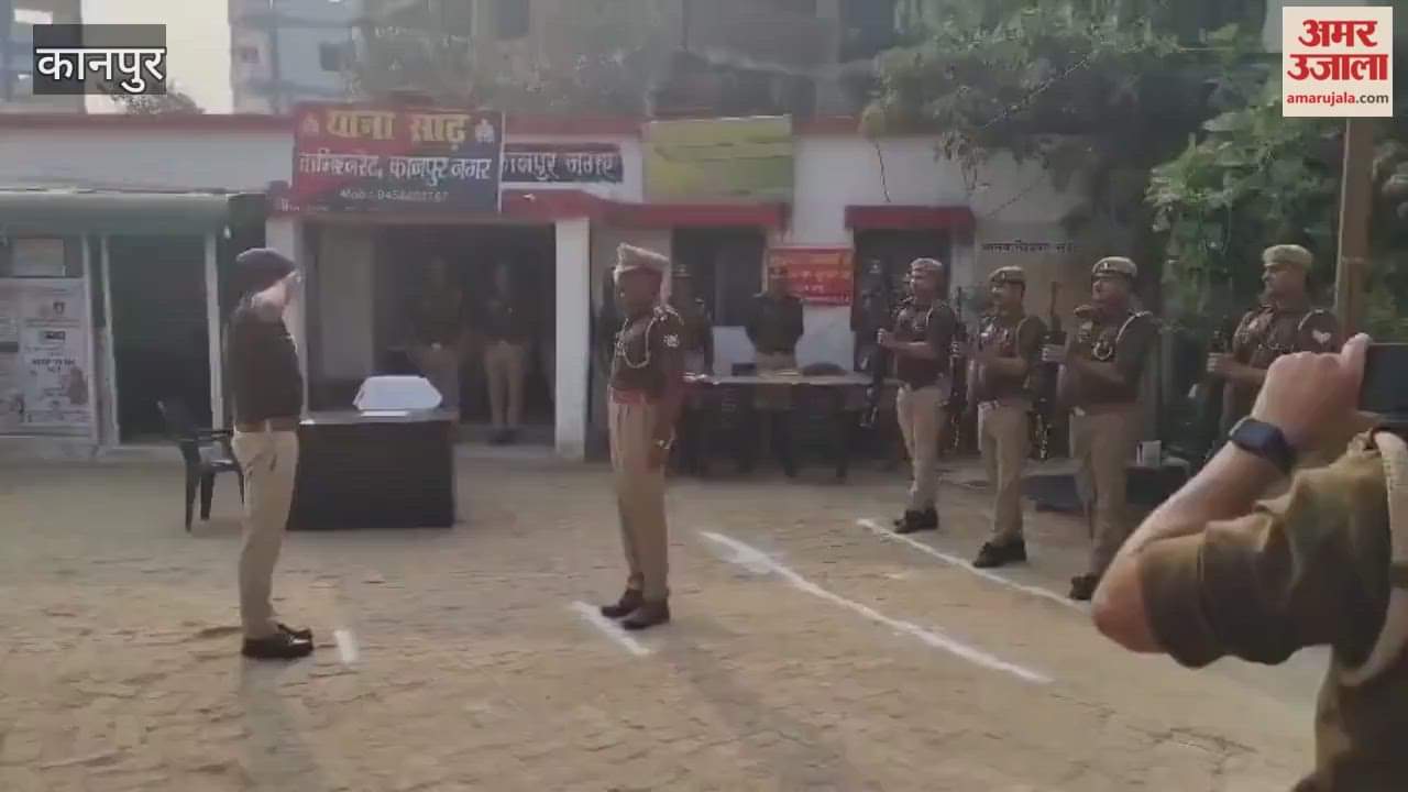 ACP inspected Saadh police station and gave instructions to increase night patrolling